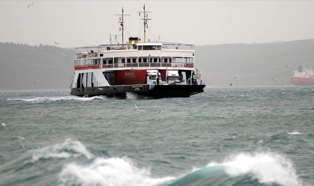 Kocaeli'de feribot seferleri iptal edildi