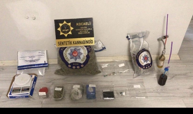Kocaeli'de uyuşturucu operasyonu: 8 kişi yakalandı
