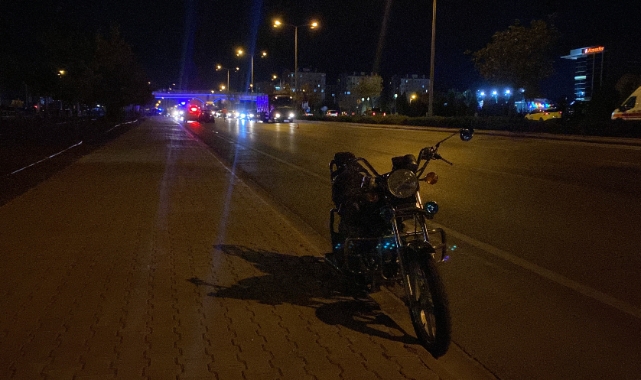 Konya'da otomobil ile motosiklet çarpıştı: 1 ölü