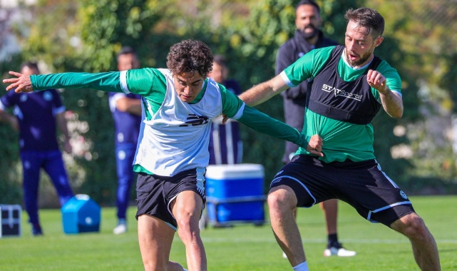 Konyaspor, Trabzonspor maçı hazırlıklarına devam etti