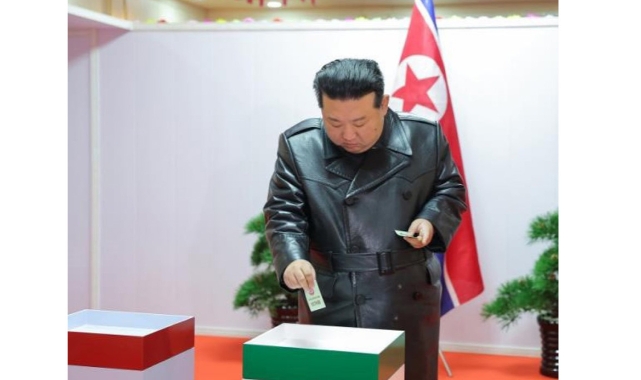 Kuzey Kore lideri Kim yerel seçimlerde oy kullandı
