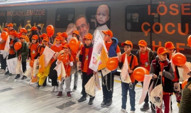 LÖSEV Sevgi Treni Kayseri’de