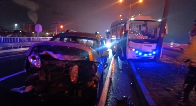 Manisa'da zincirleme kaza: 10 yaralı