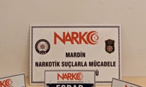 Mardin'de uyuşturucu operasyonu!
