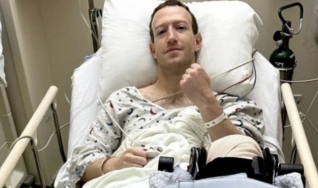 Mark Zuckerberg hastaneye kaldırıldı