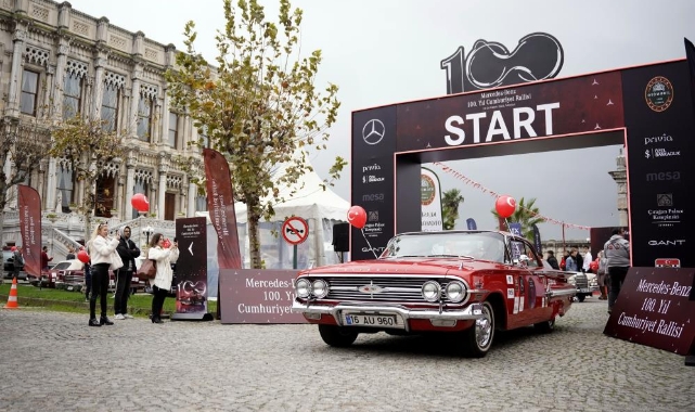 Mercedes-Benz 100. Yıl Cumhuriyet Rallisi başladı