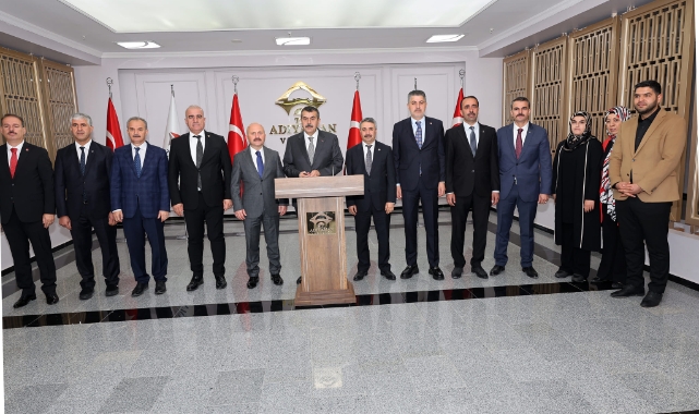 Milli Eğitim Bakanı Tekin, Adıyaman'da