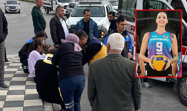 Milli voleybolcu Büşra Kılıçlı kaza yaptı: 2 yaralı