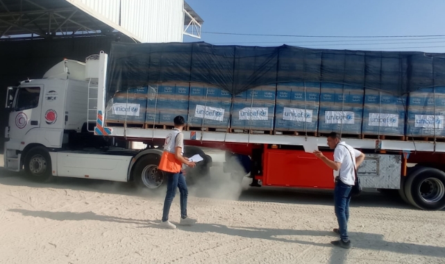 Mısır’dan Gazze’ye toplam 272 yardım tırı geçti