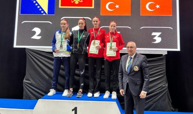 Nisanur Çakır Slovenya’dan madalya ile döndü