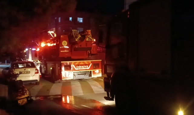 Okulda yangın alarmı paniğe sebep oldu