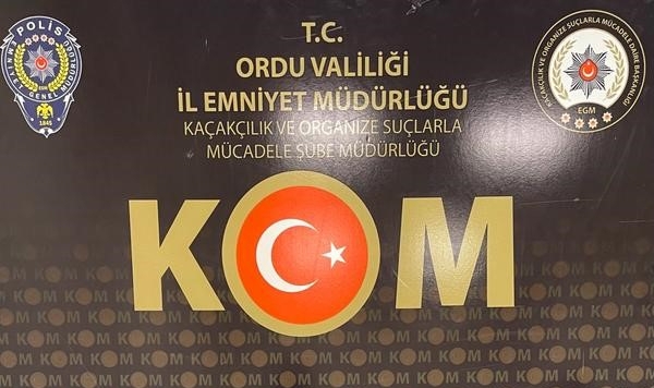 Ordu’da 10 adet ruhsatsız tabanca ele geçirildi