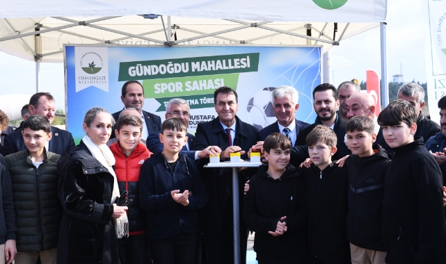 Osmangazi Belediyesi ilçeye bir spor tesisi daha kazandırıyor