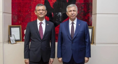 Özgür Özel, Mansur Yavaş’ı kabul etti