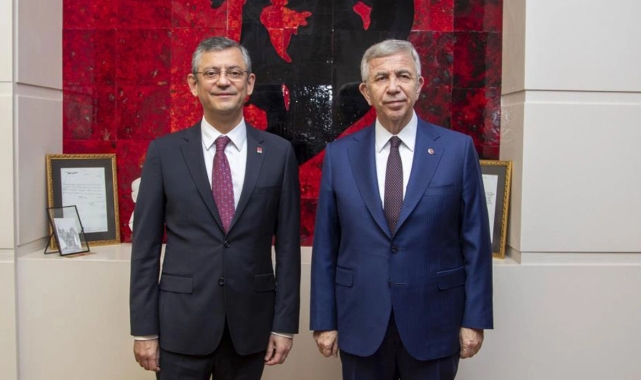 Özgür Özel, Mansur Yavaş’ı kabul etti