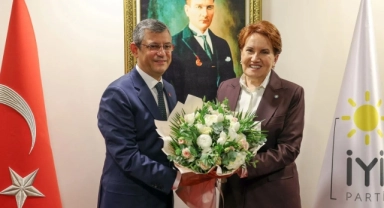 Özgür Özel ve Meral Akşener görüştü