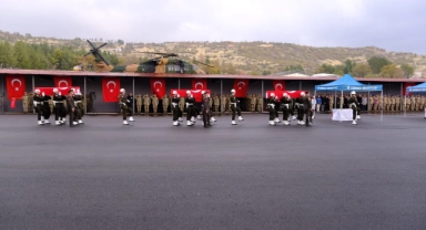 Pençe-Kilit şehitleri, memleketlerine uğurlandı