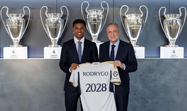 Real Madrid, Rodrygo'nun sözleşmesini uzattı