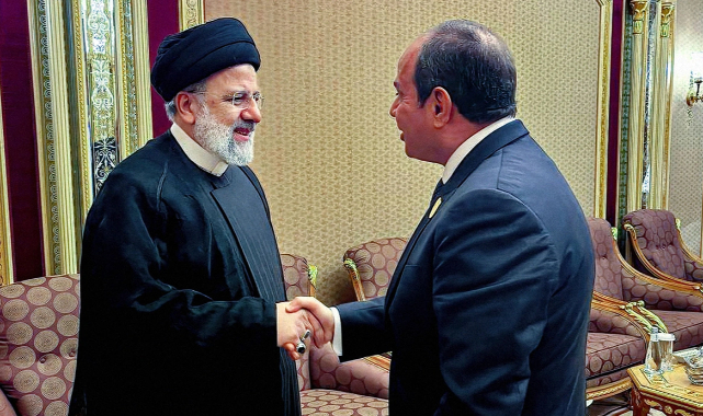 Reisi ile Sisi ilk kez görüştü!