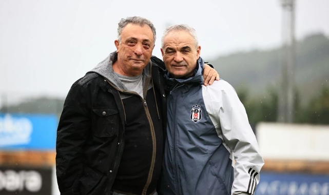 Rıza Çalımbay, ilk idmanına çıktı