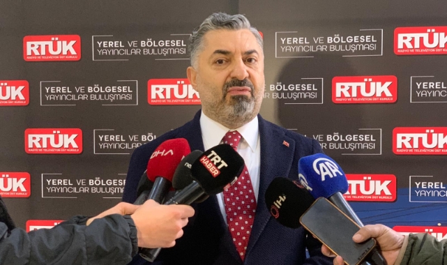 RTÜK Başkanı Şahin Türk medyasının duruşu takdir etti