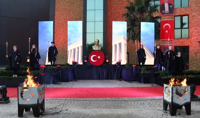 Şahinkaya Gençliğinden Ata’ya Saygı