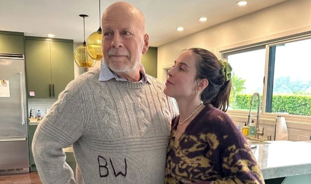 Scout Willis babası Bruce Willis'in son halini paylaştı