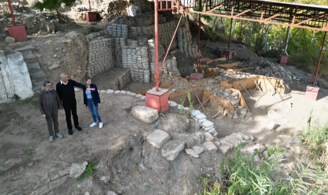 Soli Pompeipolis Antik Kenti'nde kazı çalışmaları devam ediyor