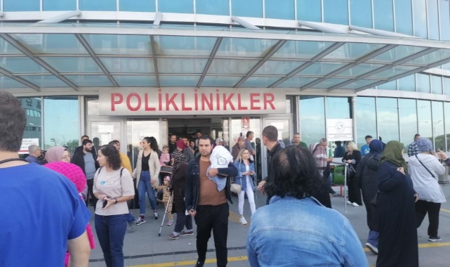 Soma Devlet Hastanesi’nde korkutan yangın