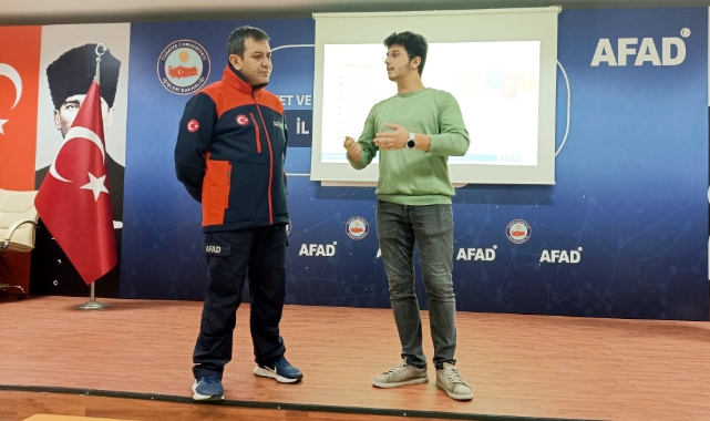 SUBÜ öğrencileri afet farkındalık eğitimi aldı