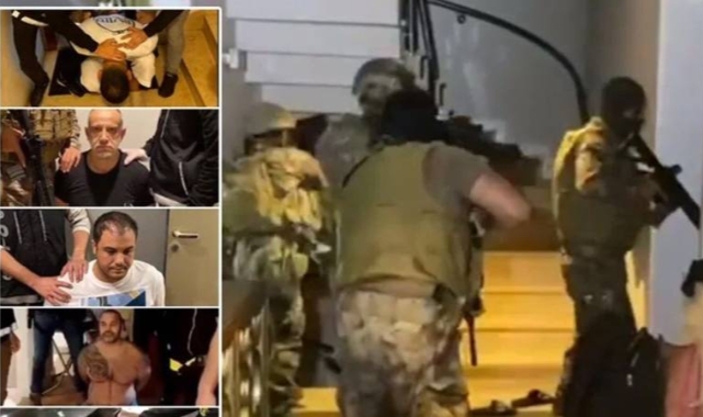 Suç örgütü "Comanchero" operasyonunda 18 tutuklama