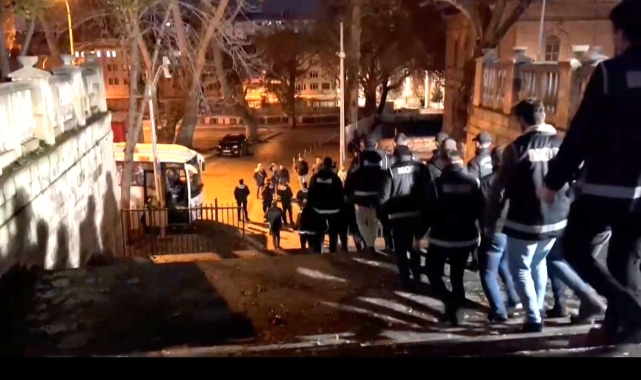 Suç örgütü operasyonunda 8 şüpheli tutuklandı