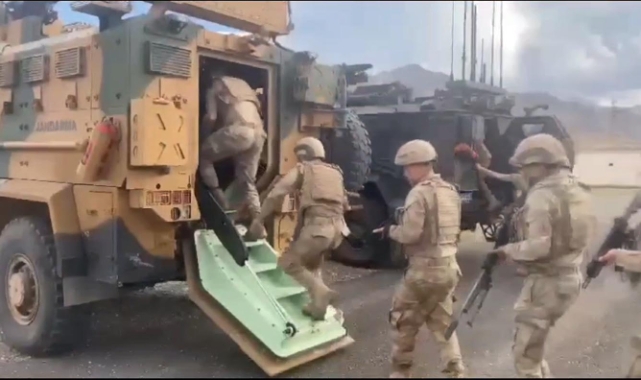Teröristlerin kullandığı 8 sığınak imha edildi