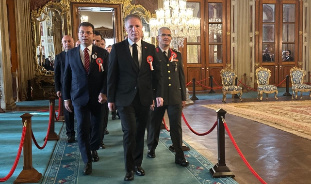 Vali Gül ve İmamoğlu'dan Dolmabahçe Sarayı'na ziyaret!