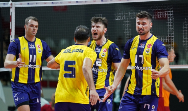 XA Sigorta Efeler Ligi: Galatasaray: 2 - Fenerbahçe: 3