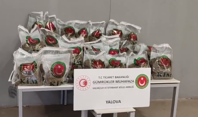 Yalova limanında uyuşturucu operasyonu!