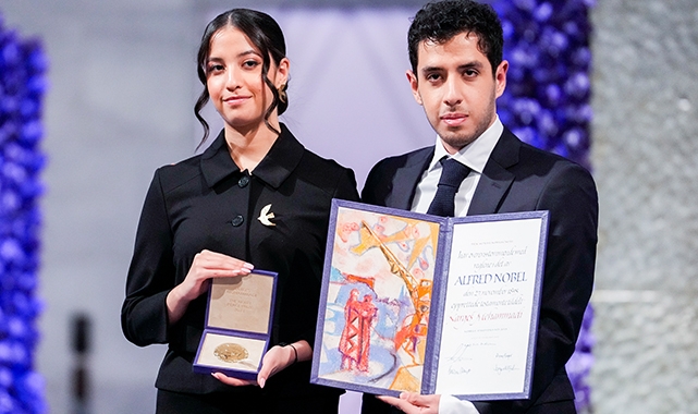 2023 Nobel Barış Ödülü sahiplerini buldu