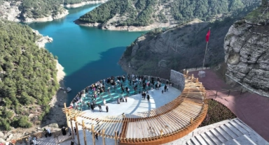 Ali Kayası Cam Teras’a ziyaretçi akını