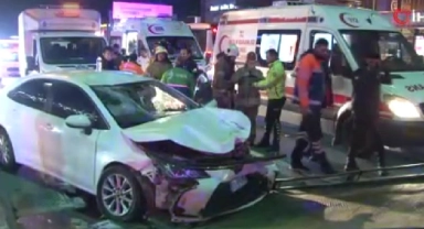 Avcılar'da trafik kazası: 4 yaralı
