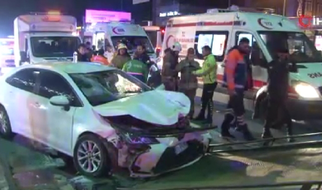 Avcılar'da trafik kazası: 4 yaralı