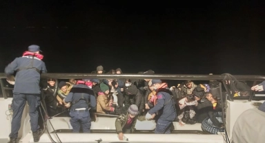 Ayvacık açıklarında kaçak göçmen yakalandı