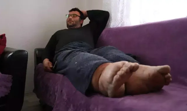 Bacakları her yıl 7 santim büyüyor!