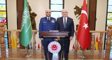 Bakan Güler, Alruwaili’yi kabul etti