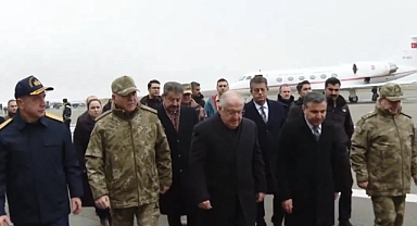 Bakan Güler, Irak sınır hattına gitti!