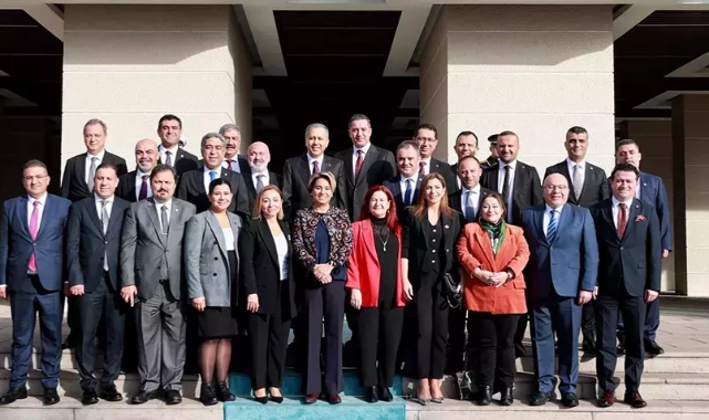 Bakan Yerlikaya Türkiye Barolar Birliği Başkanı ile bir araya geldi