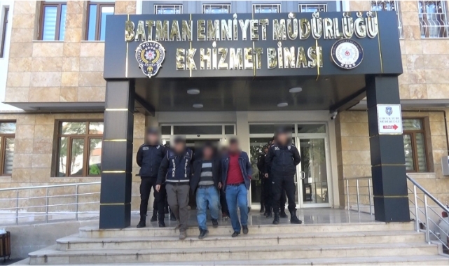 Batman'da firari 25 zanlı tutuklandı