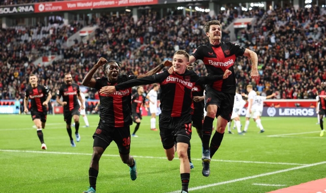 Bayer Leverkusen, namağlup yoluna devam ediyor