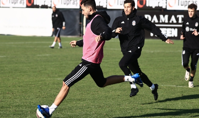 Beşiktaş, Alanyaspor maçı için taktik çalıştı