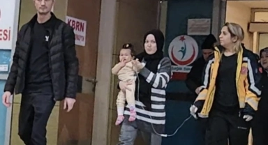 Bursa'da deterjan içen 1 yaşındaki bebek zehirlendi