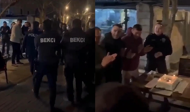 Bursa'da emekliğe gün sayan polise duygusal sürpriz